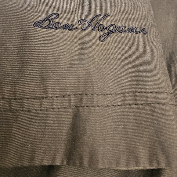 Ben Hogan Gray Short Sleeve Golf Windshirt - Picture 10 of 12